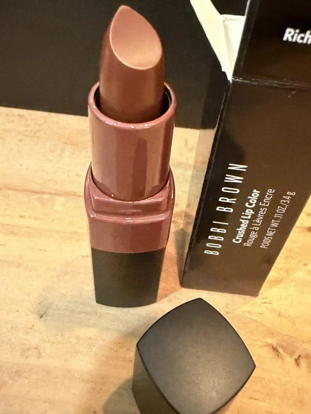 Bobbi Brown Crushed Lip Color Lipstick RICH COCOA Size 0.11 Oz. / 3.4 g New